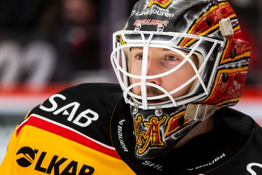 Luleås målvakt Joel Lassinantti