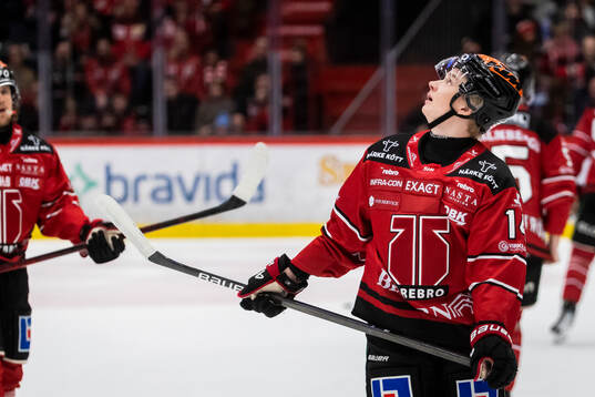 Örebros Liam Danielsson deppar