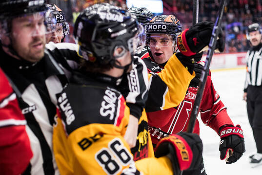 Luleås Mathias Bromé och Örebros Glenn Gustafsson