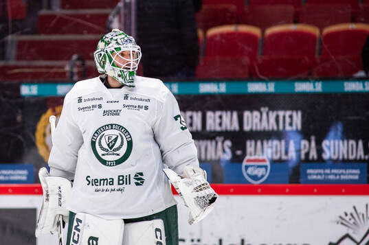 Färjestads målvakt Maxime Lagacé