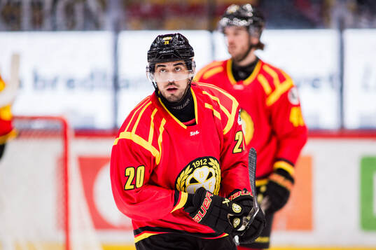 Brynäs Tyler Vesel deppar