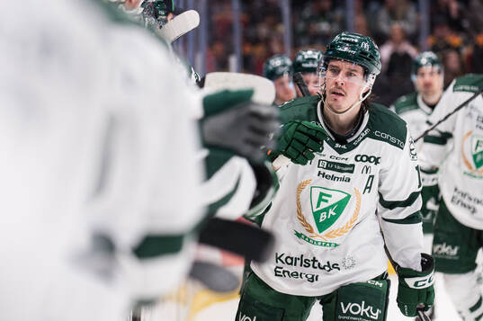 Färjestads Joakim Nygård jublar