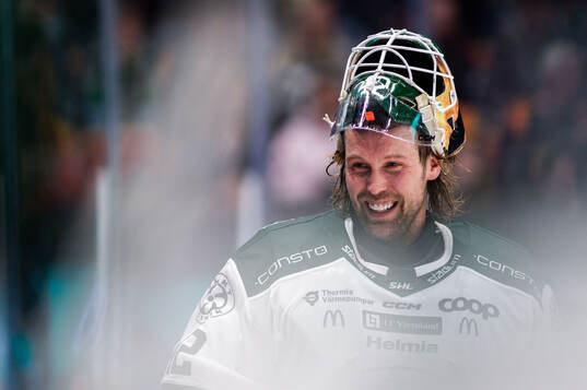 Färjestads målvakt Anders Lindbäck