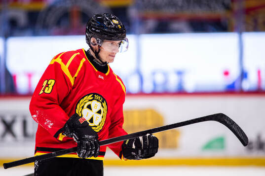 Brynäs Oskar Lindblom deppar