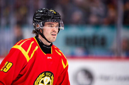 Brynäs Axel Andersson deppar