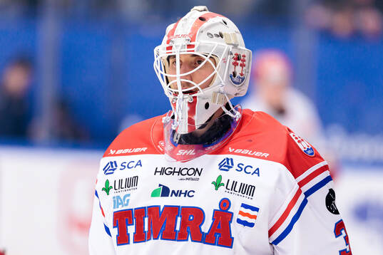 Timrås målvakt Jacob Johansson