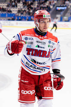 Timrås Anton Wedin jublar
