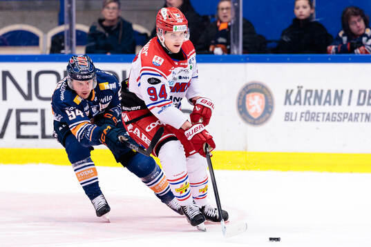 Växjös Joel Persson och Timrås Sebastian Hartmann