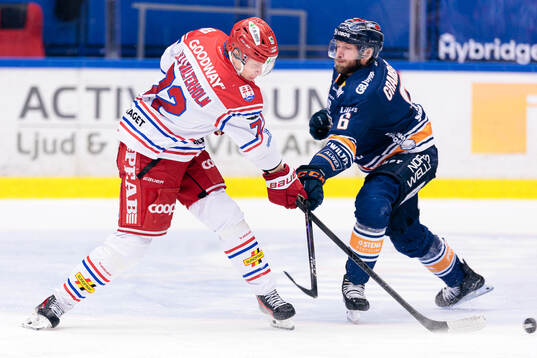 Timrås Erik Walli Walterholm och Växjös Petter Granberg