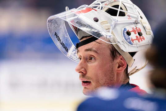 Timrås målvakt Jacob Johansson