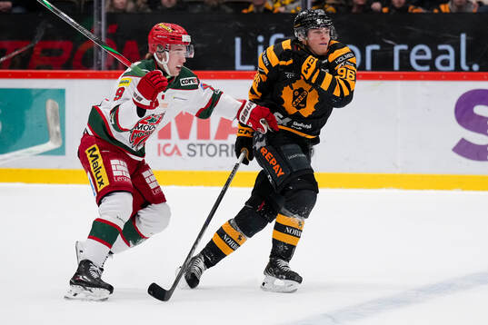 Modos Lucas Pettersson och Skellefteås Rickard Hugg