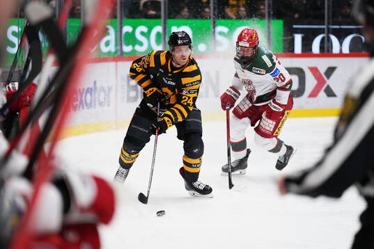 Skellefteås Oscar Lindberg och Modos Milton Gästrin