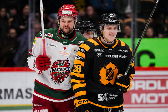 Modos Måns Carlsson och Skellefteås Michael
