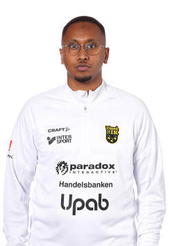 Umeås Ass tränare Abdi Mohamed