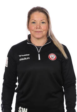 Kristianstads Assisterande tränare Sandra Wuopio
