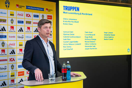 Jon Dahl Tomasson, Head coach of the Swedish men's national