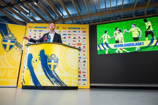 Jon Dahl Tomasson, Head coach of the Swedish men's national