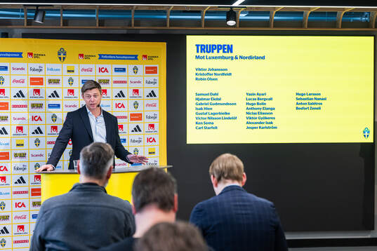 Jon Dahl Tomasson, Head coach of the Swedish men's national