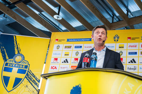 Jon Dahl Tomasson, Head coach of the Swedish men's national