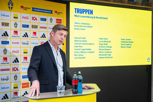 Jon Dahl Tomasson, Head coach of the Swedish men's national