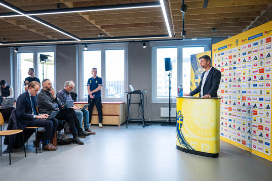 Jon Dahl Tomasson, Head coach of the Swedish men's national