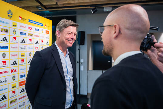 Jon Dahl Tomasson, Head coach of the Swedish men's national