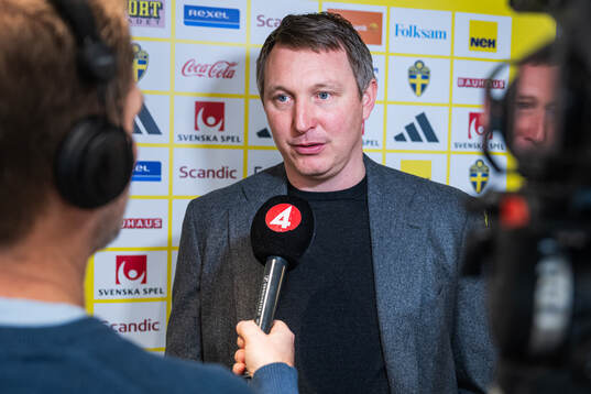 Kim Källström, head of football at the Swedish football