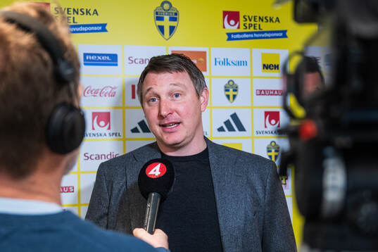 Kim Källström, head of football at the Swedish football