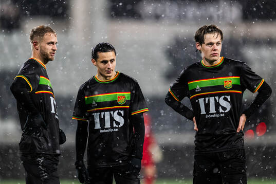 GAIS Gustav Lundgren, Amin Boudri och Axel Henriksson