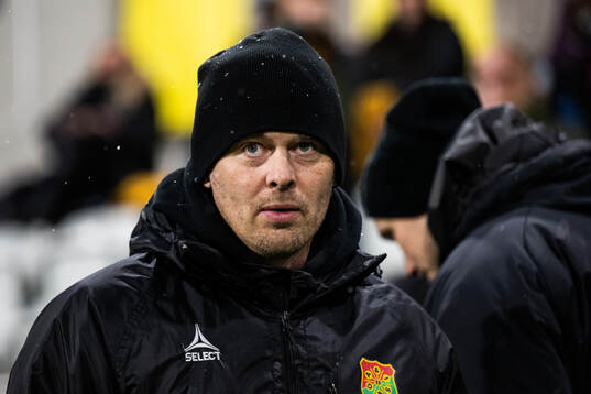 GAIS tränare Fredrik Holmberg