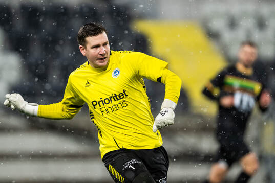 Utsiktens målvakt Oliver Gustafsson