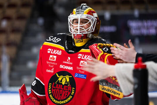 Luleås målvakt Frida Axell