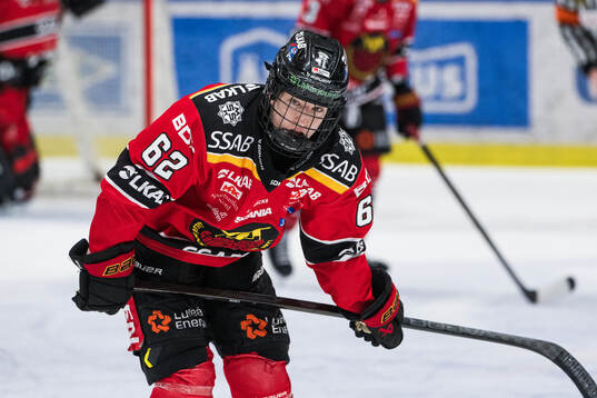 Luleås Sarah Bujold deppar