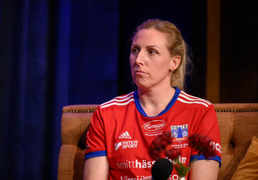 Vittsjös Sandra Lynn intervjus på scen