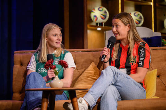 Alingsås Moa Jarl och Brommapojkarnas Emma Engström