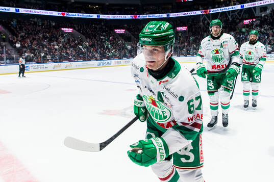 Rögles Leon Bristedt jublar