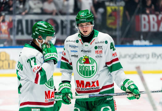Rögles Jesper Pettersson och Gregor Biber deppar