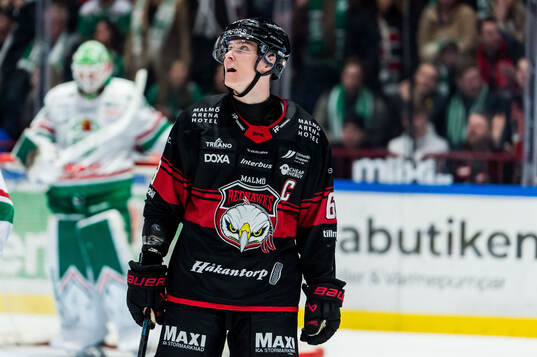 Malmö Redhawks Fredrik Händemark deppar
