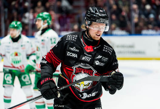 Malmö Redhawks Thomas Berg Paulsen deppar