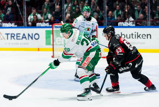 Rögles Anton Bengtsson och Malmö Redhawks Fredrik