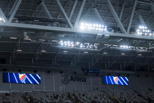 Interior view of 3Arena