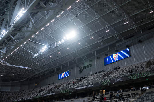 Interior view of 3Arena