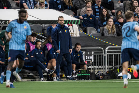 Head coach Jani Honkavaara of Djurgården