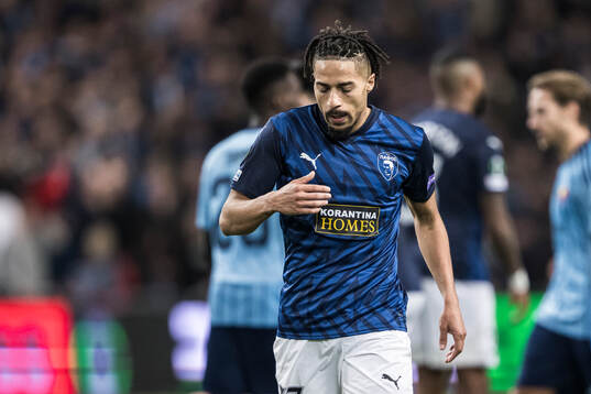 Joao Correia of Pafos looks dejected