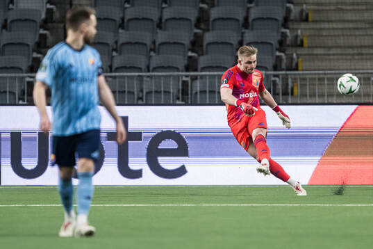 Goalkeeper Jacob Rinne of Djurgården