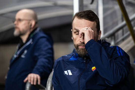 Head coach Jani Honkavaara of Djurgården