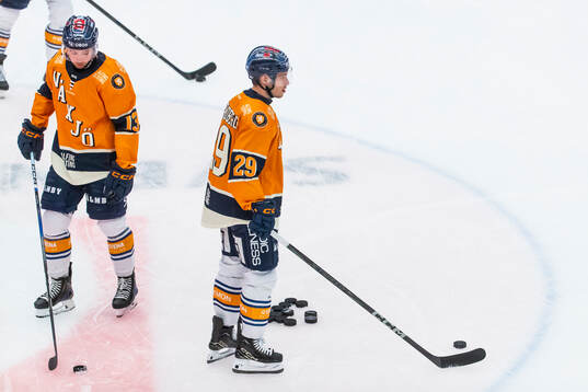 Växjös Dylan McLaughlin och Sebastian Strandberg