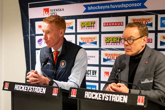 Växjös tränare Jörgen Jönsson och Örebros tränare