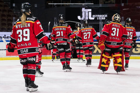 Luleås spelare deppar
