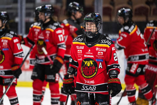 Luleås Emma Nordin deppar